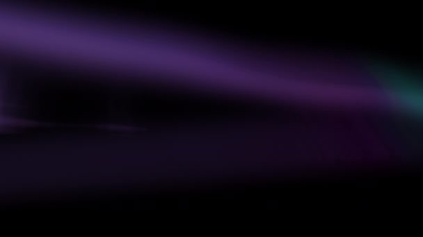 Northern Lights Aurora Borealis Purple Animation Loop — Stok Video