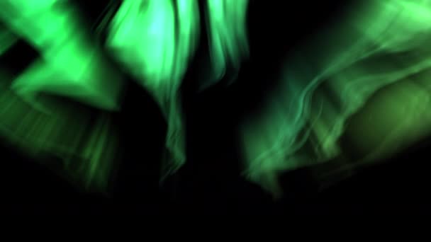 Aurora Borealis Loop Animaatio Revontulet — kuvapankkivideo