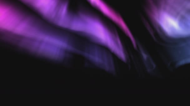 极光北极光紫色动画圈02 — 图库视频影像