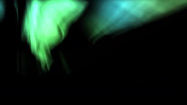 Aurora Gerçekçi Canlandırma Arkaplanı Yeşil 02