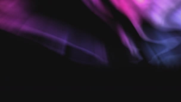 Aurora Northern Lights Purple Animation Loop — Vídeo de stock