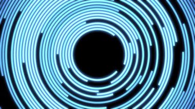 Ark Ofset D Mavi Büyük VJ Döngü Animasyonu 02