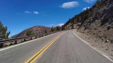 Angeles Crest Otoyolu Yazı 5 Islip Eğerli Grassy Hollow 10 Ön Manzara Sürücü Plakası Angeles Ulusal Ormanı ABD