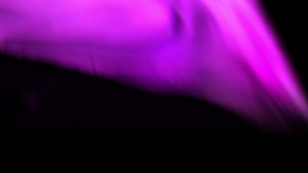 Aurora Borealis Purple Background Loop Northern Lights — Stock Video