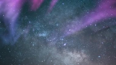 Aurora Samanyolu Galaksisi 27. İlkbahar Gökyüzünde Zaman Hızı
