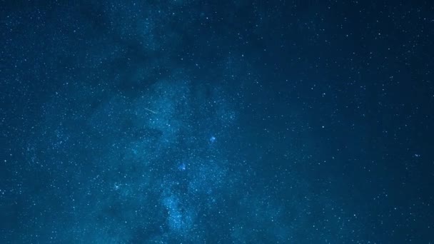 Astrofotografia Czerwiec Bootid Meteor Prysznic Droga Mleczna Galaxy 85Mm West — Wideo stockowe