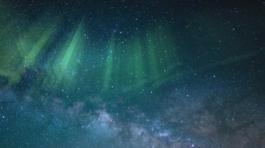 Aurora Samanyolu Galaksisi Zaman Hızı ve Meteor Yağmuru Akvaryumları Meteor Yağmuru 03