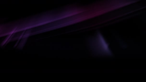 Glowing Aurora Borealis Purple Loop Background — Stock Video