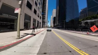 San Francisco Şehir Merkezi Finans Bölgesi Misyonu St Westbound 01 Arka Görünümü 1. Cadde Plakası