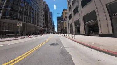 San Francisco Şehir Merkezi Finans Bölgesi Misyonu St Westbound 01 Ön Plaka