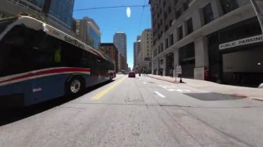 San Francisco Şehir Merkezi Finans Bölgesi Misyonu St Westbound 03 Ön Plaka 2.