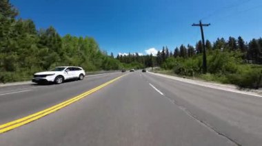 Tahoe Gölü Sahnesi Byway Zephyr Koyu Eyalet Hattı 03 Önden Sürücü Plakası 50 Batı Nevada