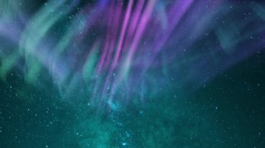 Aurora ve Samanyolu Galaksisi Huzur Döngüsü