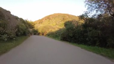 Big Sur Pasifik Sahil Otoyolu 8 Pfeiffer Sahili 'nden Carmel' e kadar Sea 01 Front View Multicam Sürücü Plakası Kaliforniya ABD