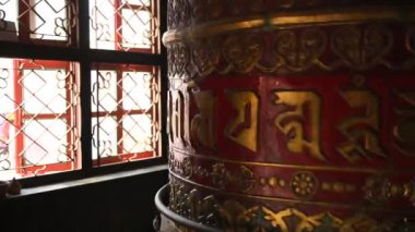 Nepal Boudhanath Stupa Dua Çarkı Budist Tapınağı Dünya Mirası Bölgesi Katmandu Vadisi