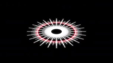 3D Çember Radikal Kabile Kalıpları X60 Derece S Kırmızı Beyaz Canlandırma Döngüsü