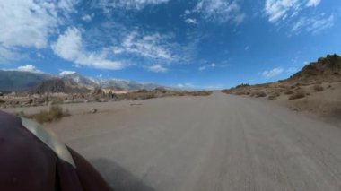 Kaliforniya Çölü Off Road Quarter L 16 Alabama Hills E Sierra California ABD