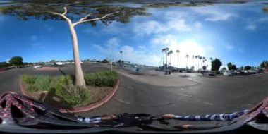 Marina Del Rey Tekne Fırlatma Bisiklet VR 360 Eşit dikdörtgen 02 Kaliforniya ABD