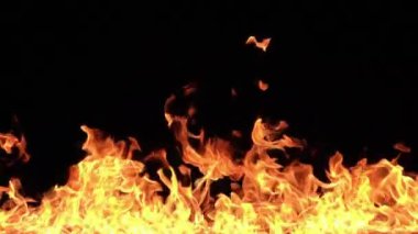 Yavaş Çekimde Çarpıcı Yangın 480fps