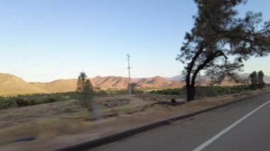 Isabella Gölü 4 Kernville 05 3 Çeyrek R Çok Kameralı Günbatımı Plaka Sierra Nevada California Dağı ABD