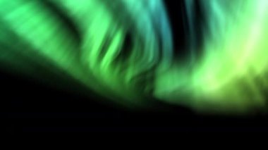 Büyüleyici Gökyüzü Büyüleyici Aurora Döngü Canlandırması