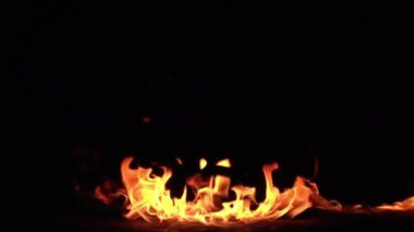 Flames Dancing in Slow Motion 480fps