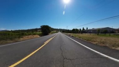 Oregon Rogue Umpqua Sahnesi Byway Kartal Noktası 01 Ön Manzara 62 Doğuya doğru Sürücü Plakası Kuzeybatı