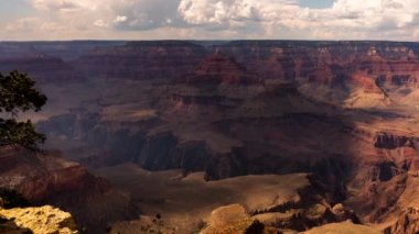 South Rim Village 'dan Grand Canyon View Pan R Arizona ABD