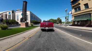 Stockton Downtown Marina 01 Front View Driving Plates California ABD Ultra Geniş Geniş