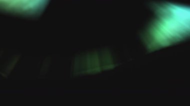 Aurora Gerçekçi Animasyon Arkaplan Yeşil 06