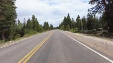 Bryce Kanyonu Sahne Sürüşü Kuzey 4 Cephe Görüntüsü Utah Güneybatı ABD