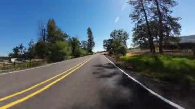 American Northwest Kırsal Yolu 04 Front View Oregon Jackson County Sürücü plakası Oregon ABD Ultra Geniş Geniş