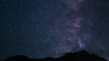 Samanyolu Güneybatı Sky Pan R Whitney Dağı üzerinden