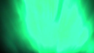 Siyah Arkaplanda Açık Yeşil Animasyon Işıkları