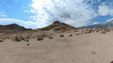 Kaliforniya Çölü Off Road Front 20 Alabama Hills E Sierra California ABD