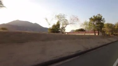 Isabella Gölü 5 Kuzey Kıyısı 04 R Çeyreği Çok Kameralı Günbatımı Plaka Sierra Nevada California Dağı ABD