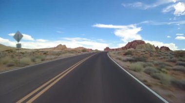 Ateş Fare Plaka Vadisi 'nin S Sokağının Önü 12 Nevada Çölü ABD