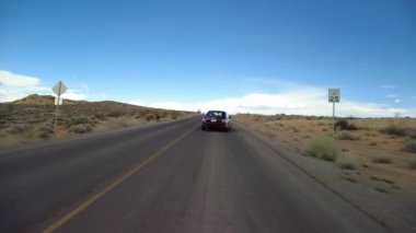 Ateş Fare Plaka Vadisi 'nin S Sokağının Önü 13 Nevada Çölü ABD