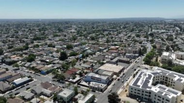 Güney Los Angeles Hava Çekimi R California USA