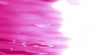 Su Yüzeyi Pembe Güneş Işığı Süper Yavaş Hareket Döngüsü