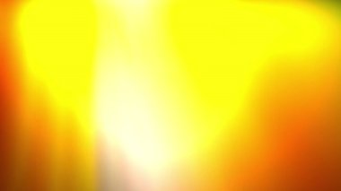 Siyah Arkaplanda Açık Turuncu Canlandırmanın Parlayan Işını