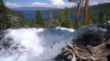 Eagle Falls Kaliforniya 'nın Tahoe Gölü Epic Cascades' i