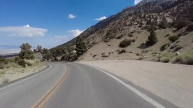 Whitney Portal Dağı Plaka Sürüşü 11. Multicam Ön Manzara Sürüş Plakası Sierra Nevada California Dağı ABD