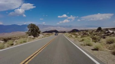 Whitney Portal Dağı Plaka Sürüşü 13. Multicam Ön Manzara Sürüş Plakası Sierra Nevada California Dağı ABD