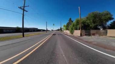 Oregon Klamath Şelalesi Otoyolu 39 Güney 06 Önden Sürücü Plakası ABD Ultra Geniş Geniş