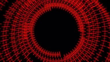 Çember Radikal Şablonlar Kırmızı Sallanıyor Daha Fazla Canlandırma Döngüsü