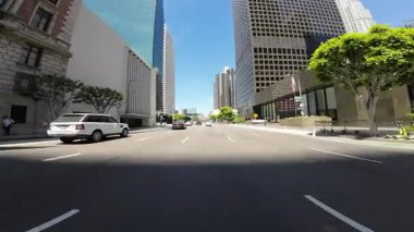 Los Angeles şehir merkezi Figueroa St Northbound 02 Front View 5.