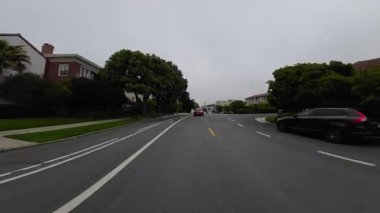 San Francisco Deniz Uçurumu El Camino Del Mar Batı Sınırı 03 Arka Manzara Sürücü Plakası Kaliforniya ABD Ultra Geniş