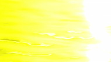 Su Yüzeyi Sarı Güneş Işığı Süper Yavaş Hareket Döngüsü