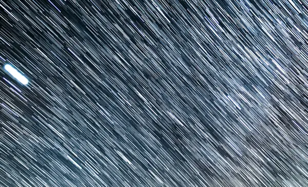 Milky Way Galaxy Star Trails in South Sky Above Red Rock Canyon Astrophotography in Mojave Desert California USA